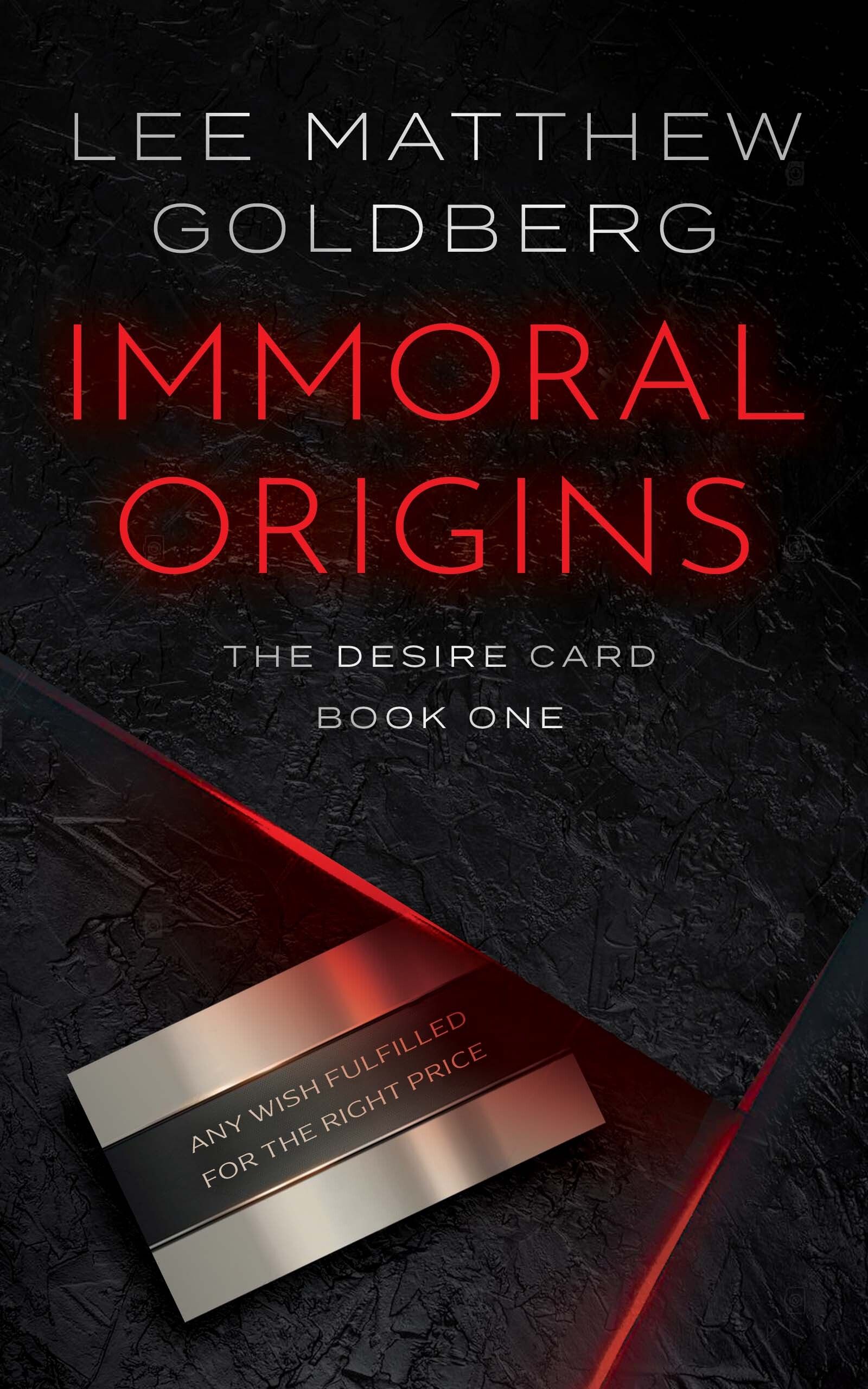 Download Immoral Origins PDF by Lee Matthew Goldberg