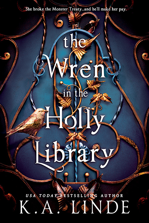 Download The Wren in the Holly Library PDF by K.A. Linde